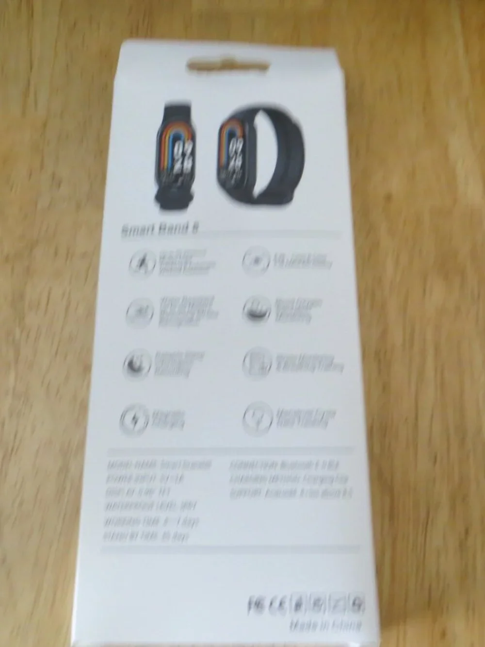 M8 Smart Band 8, Bluetooth, 8 features, Android 5.0, Charging Clip, Standby 45ds